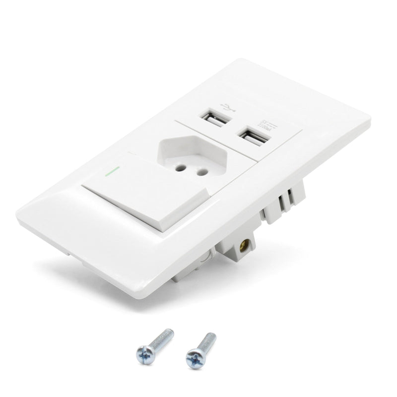 Tomada Duo 2 Usb - Oferta Certa Online