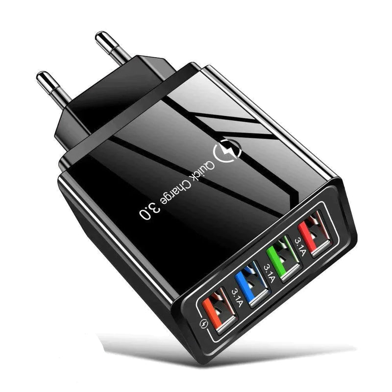 Carregador usb carga rápida 3.0 3.1a - Oferta Certa Online