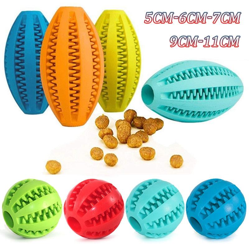 Bolinha de Borracha com Porta Petisco para Pets - Oferta Certa Online