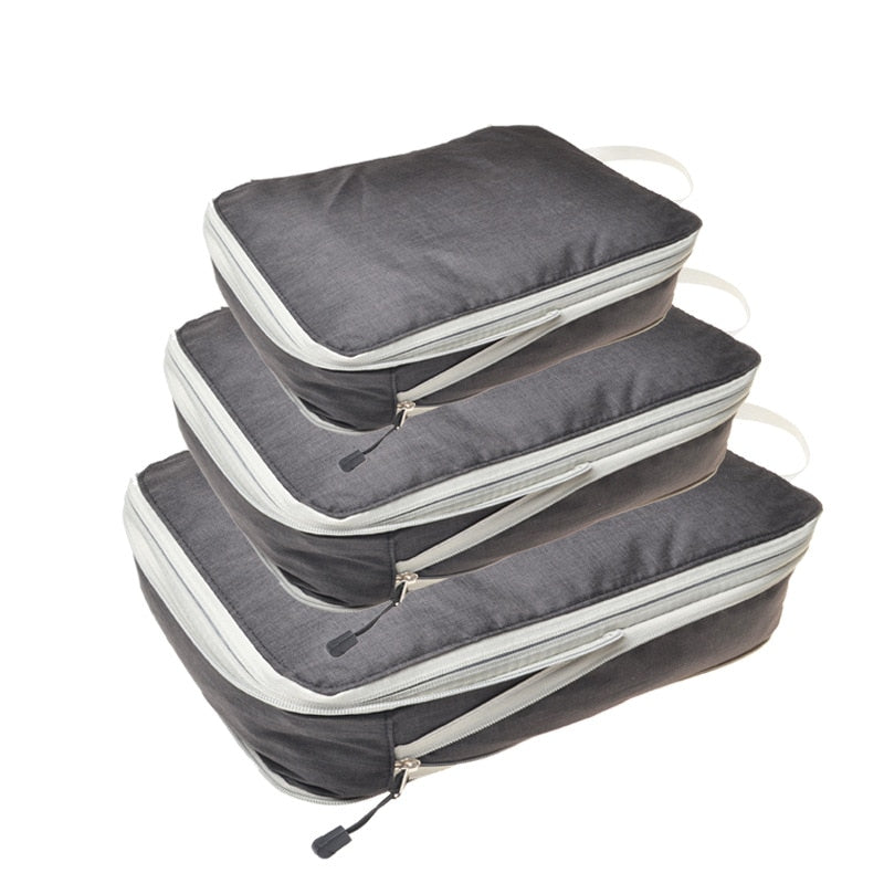 Conjunto de bolsas organizadoras para viagem - Oferta Certa Online