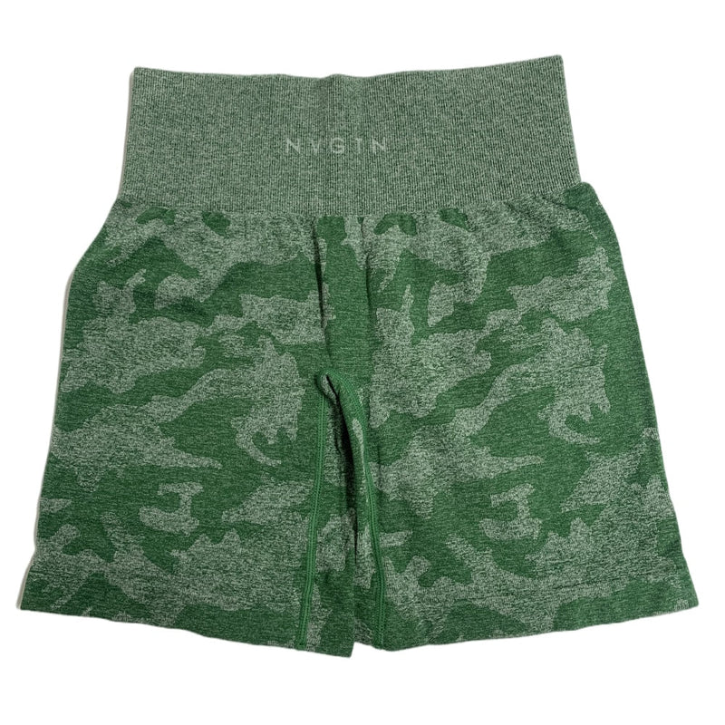 Shorts sem costura camuflado - Oferta Certa Online