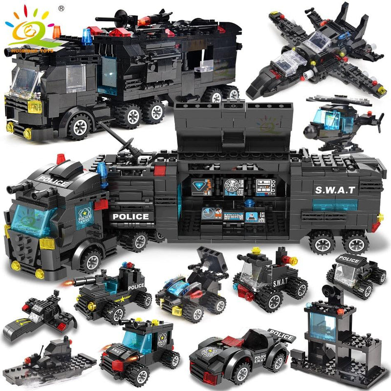 Brinquedo Blocos De Montar Swat - Oferta Certa Online