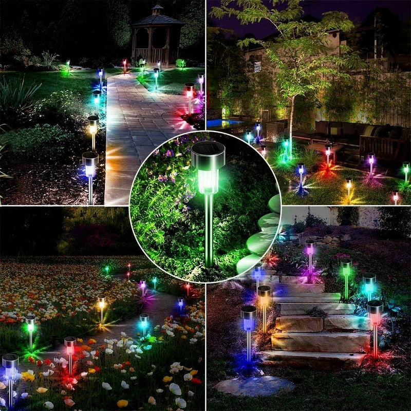 Lâmpada LED Solar À Prova D'água Para Jardim - Oferta Certa Online