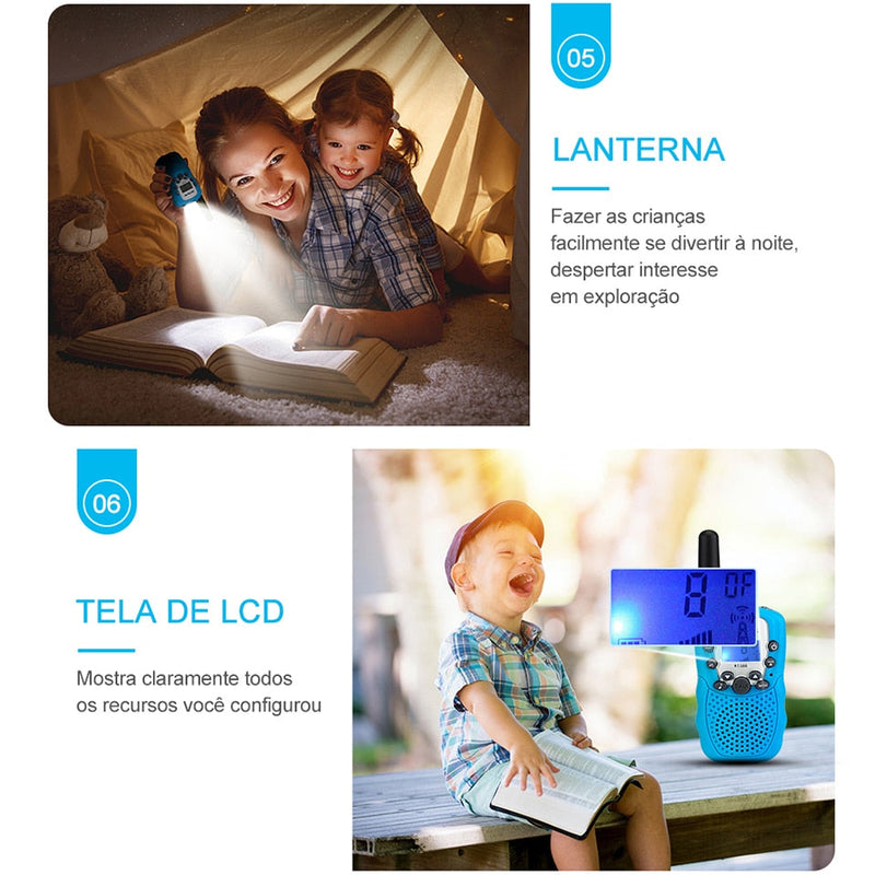 Walkie Talkie Portátil infantil - Oferta Certa Online