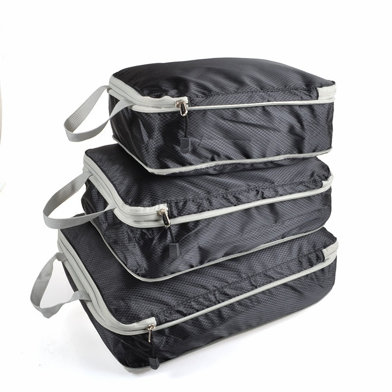 Conjunto de bolsas organizadoras para viagem - Oferta Certa Online