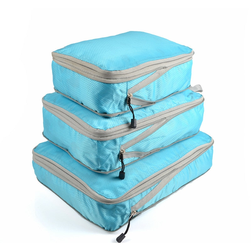 Conjunto de bolsas organizadoras para viagem - Oferta Certa Online