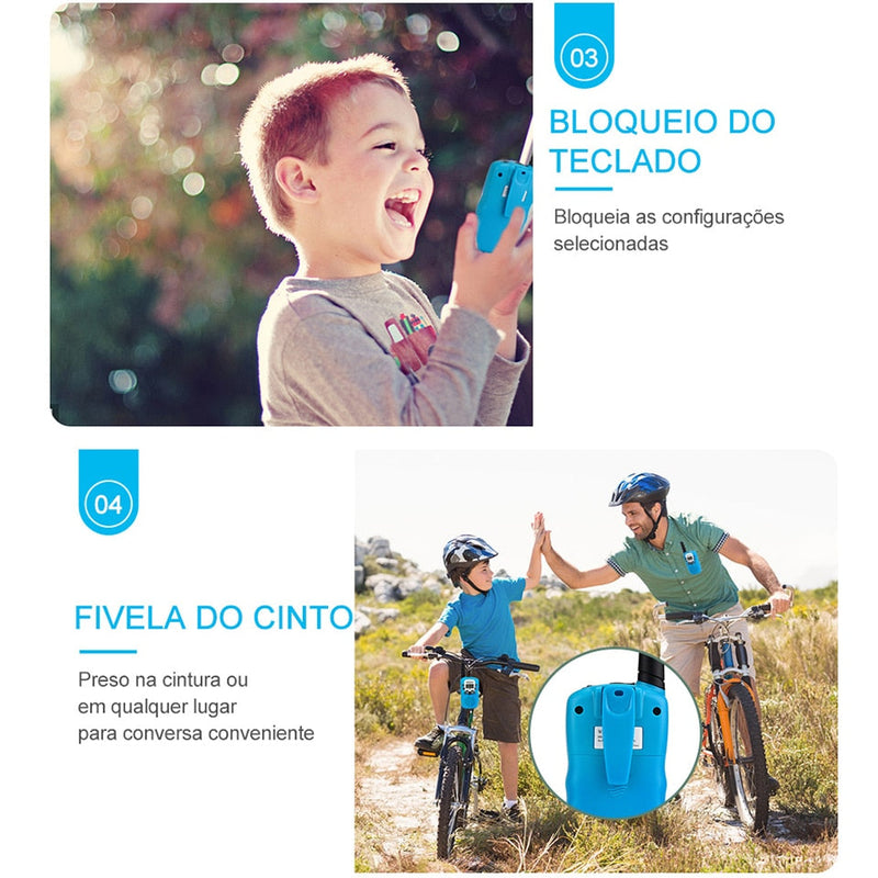 Walkie Talkie Portátil infantil - Oferta Certa Online