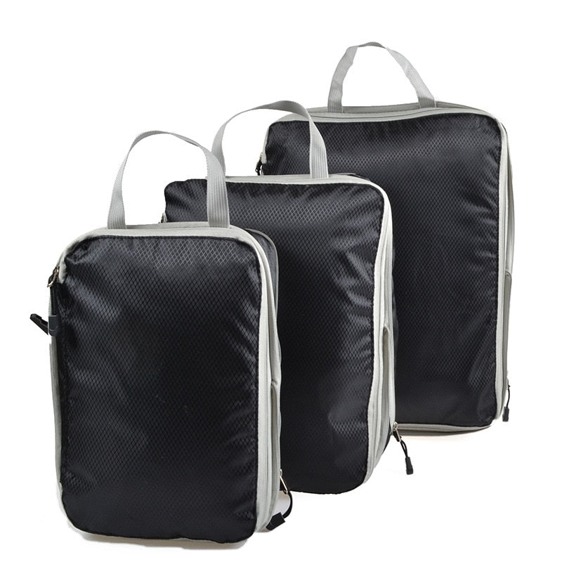 Conjunto de bolsas organizadoras para viagem - Oferta Certa Online